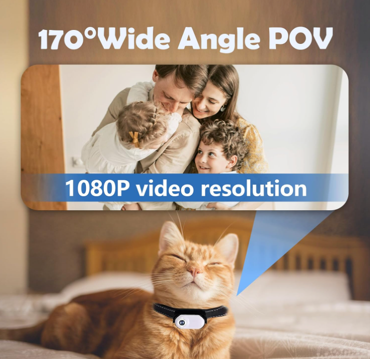 HD Mini Body Camera for Pets